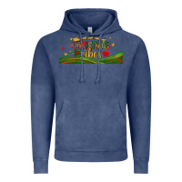 Vintage Denim christmas vibes libbey glass Vintage Hoodie - BundleAndBundleShop