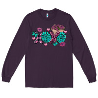 Plum Xoxo Valentine's Day Turquoise Gem Long Sleeve Tee - FaDigitalArtStudio