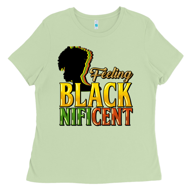 Feeling Blacknificent Ladies Tee by HowdyJamesFarm | Teevron