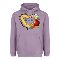 Lavender teaching is a work of heart Heavyweight Hoodie - JahusDesignShop