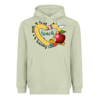 Matcha teaching is a work of heart Heavyweight Hoodie - JahusDesignShop