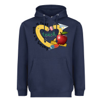 Navy teaching is a work of heart Heavyweight Hoodie - JahusDesignShop