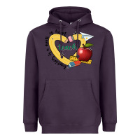 Plum teaching is a work of heart Heavyweight Hoodie - JahusDesignShop