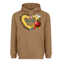 Toasted Coconut teaching is a work of heart Heavyweight Hoodie - JahusDesignShop