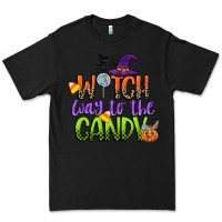 Black witch way to the candy Premium Tee - CowGirlArtShop