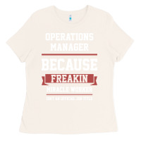Bone Operations Manager - Cool Gift Job Ladies Tee - artisFamous