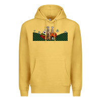 Antique Gold halloween meerkat Premium Hoodie - LillyAllenDesigns