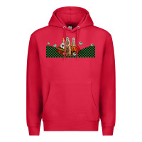 Cardinal halloween meerkat Premium Hoodie - LillyAllenDesigns