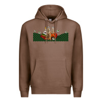 Chestnut halloween meerkat Premium Hoodie - LillyAllenDesigns
