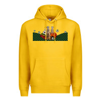 Lemon halloween meerkat Premium Hoodie - LillyAllenDesigns