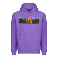 Purple halloween meerkat Premium Hoodie - LillyAllenDesigns