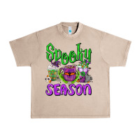 French Oak Spooky Season Coffee Cups Urban Heavy Tee - FaDigitalArtStudio