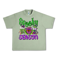 Oil Green Spooky Season Coffee Cups Urban Heavy Tee - FaDigitalArtStudio