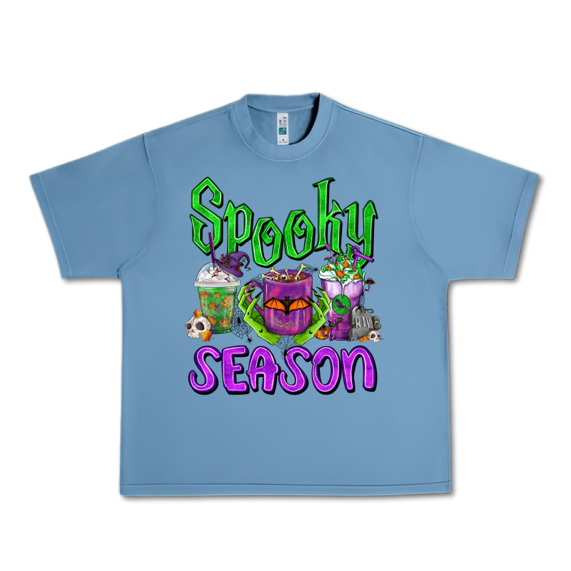 Spooky Season Coffee Cups Urban Heavy Tee by FaDigitalArtStudio | Teevron