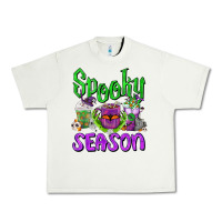 Pistachio Spooky Season Coffee Cups Urban Heavy Tee - FaDigitalArtStudio