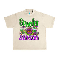Sandshell Spooky Season Coffee Cups Urban Heavy Tee - FaDigitalArtStudio