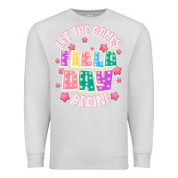 Dove Grey field day let the games begin Premium Sweatshirt - JahusDesignShop