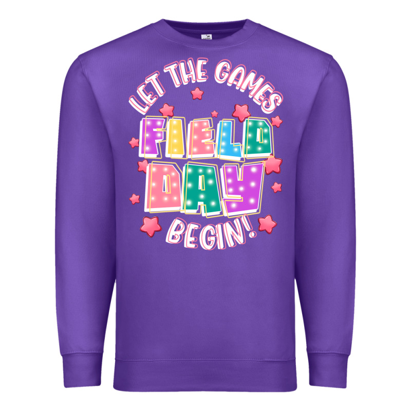 Field Day Let The Games Begin Premium Sweatshirt by JahusDesignShop | Teevron