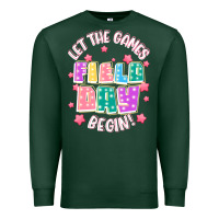 Sports Green field day let the games begin Premium Sweatshirt - JahusDesignShop