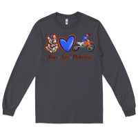 Smoke Peace Love Motocross Long Sleeve Tee - RanaPortraitStore