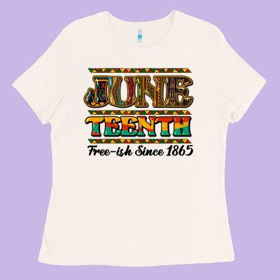 Juneteenth Ladies Tee Designed By Howdyjamesfarm