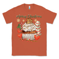 Copper merry christmas cupcake Classic Tee - CowGirlArtShop