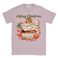 Lilac merry christmas cupcake Classic Tee - CowGirlArtShop