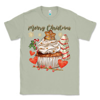 Matcha merry christmas cupcake Classic Tee - CowGirlArtShop
