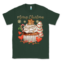 Sports Green merry christmas cupcake Classic Tee - CowGirlArtShop