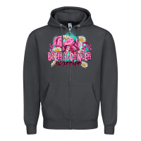 Smoke breast cancer warrior Zipper Hoodie - AdoDesignShop