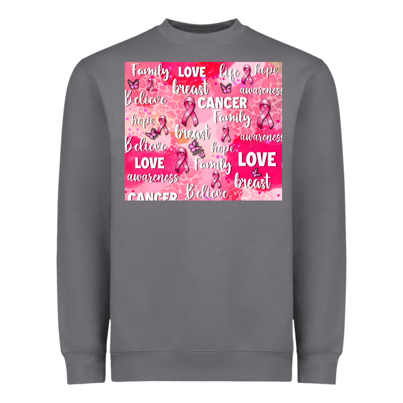 Breast Cancer Awareness Pink Heavyweight Sweatshirt by AdoDesignShop | Teevron
