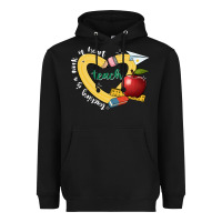 Black teaching is a work of heart Heavyweight Hoodie - JahusDesignShop