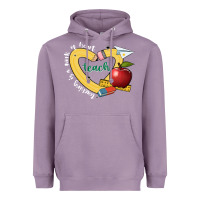 Lavender teaching is a work of heart Heavyweight Hoodie - JahusDesignShop