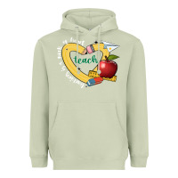 Matcha teaching is a work of heart Heavyweight Hoodie - JahusDesignShop