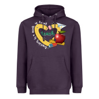 Plum teaching is a work of heart Heavyweight Hoodie - JahusDesignShop
