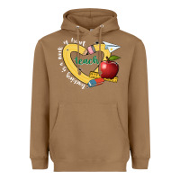 Toasted Coconut teaching is a work of heart Heavyweight Hoodie - JahusDesignShop