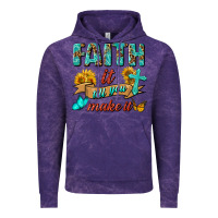 Cloud Purple Faith It Till You Make It Vintage Hoodie - BundleAndBundleShop