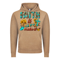 Vintage Coffee Faith It Till You Make It Vintage Hoodie - BundleAndBundleShop