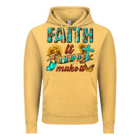 Vintage Mustard Faith It Till You Make It Vintage Hoodie - BundleAndBundleShop