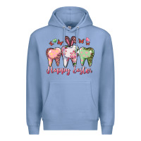 Colony Blue Happy Easter Dental Premium Hoodie - RanaPortraitStore