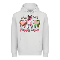 Dove Grey Happy Easter Dental Premium Hoodie - RanaPortraitStore