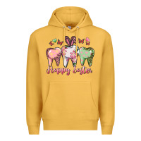 Mustard Happy Easter Dental Premium Hoodie - RanaPortraitStore