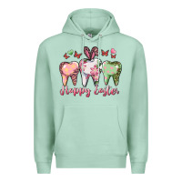 Seafoam Happy Easter Dental Premium Hoodie - RanaPortraitStore