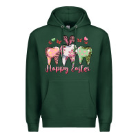 Sports Green Happy Easter Dental Premium Hoodie - RanaPortraitStore