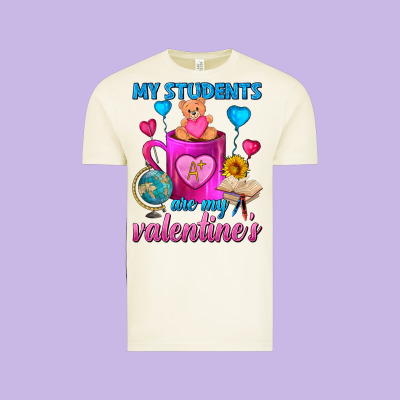 My Students Are My Valentines Day Coffee Mug Vintage Tee Designed By Fadigitalartstudio