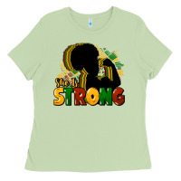 Matcha She is strong Black History Ladies Tee - HowdyJamesFarm