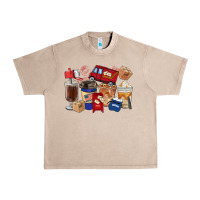 French Oak Postal Worker Coffee Cups Urban Heavy Tee - FaDigitalArtStudio