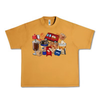 Peanut Butter Postal Worker Coffee Cups Urban Heavy Tee - FaDigitalArtStudio