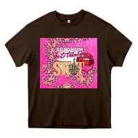 Chocolate Brown do no harm but take no shit Heavy Core Tee - TumblerDesignByShophia