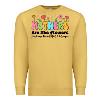Antique Gold mothers are like flowers Premium Sweatshirt - JahusDesignShop